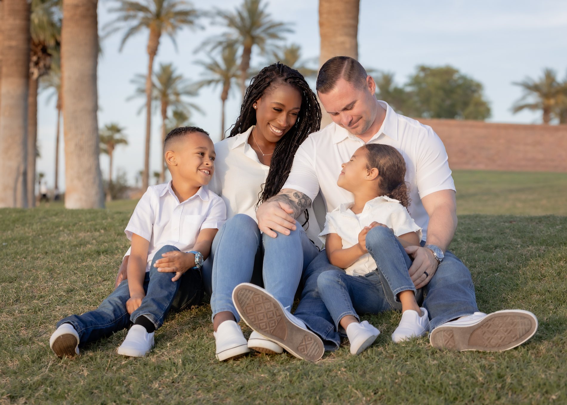 Mathena family portrait by Pak Studios in Arizona family portrait session