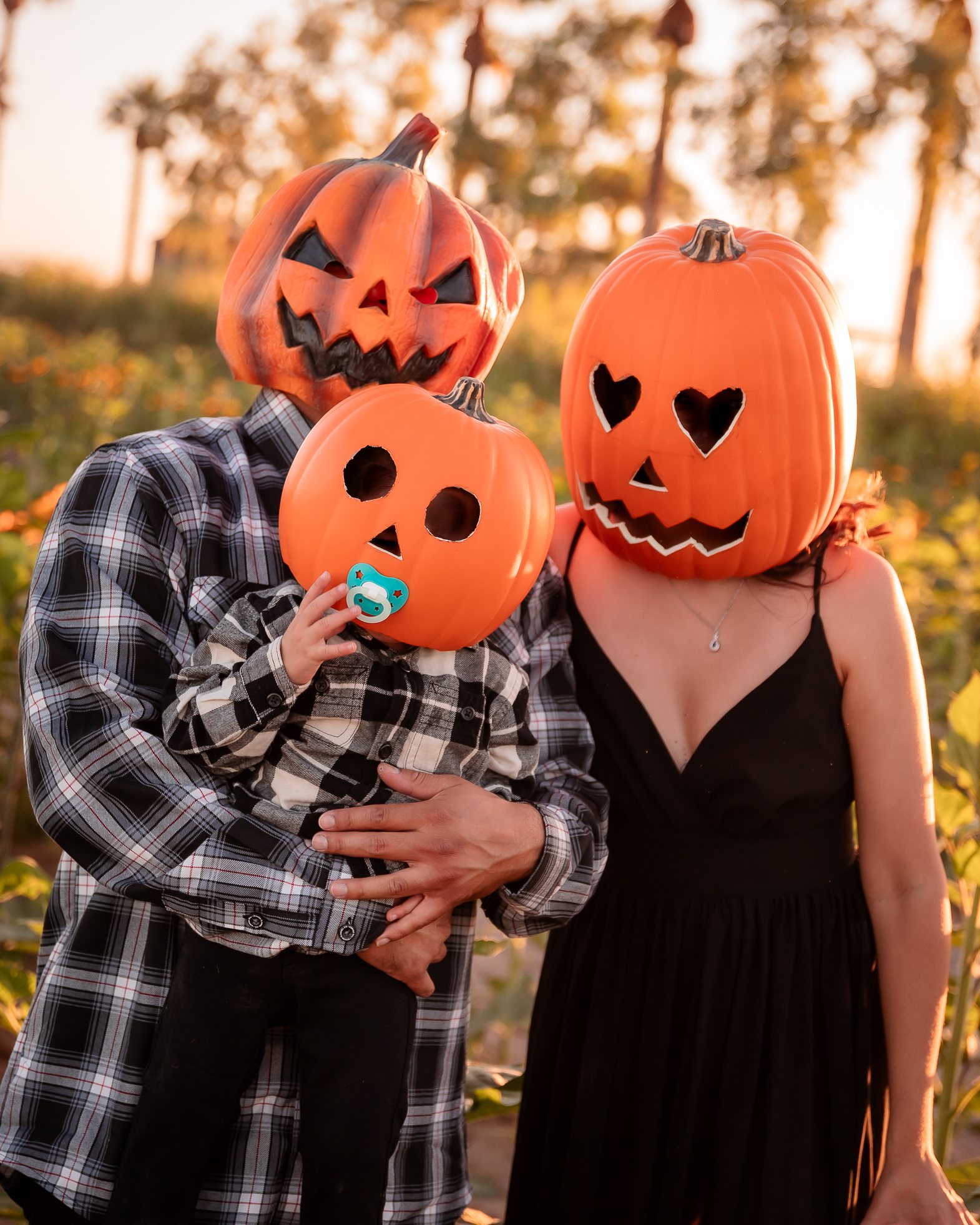 Pumpkin Patch family portrait by Pak Studios in Arizona family portrait session