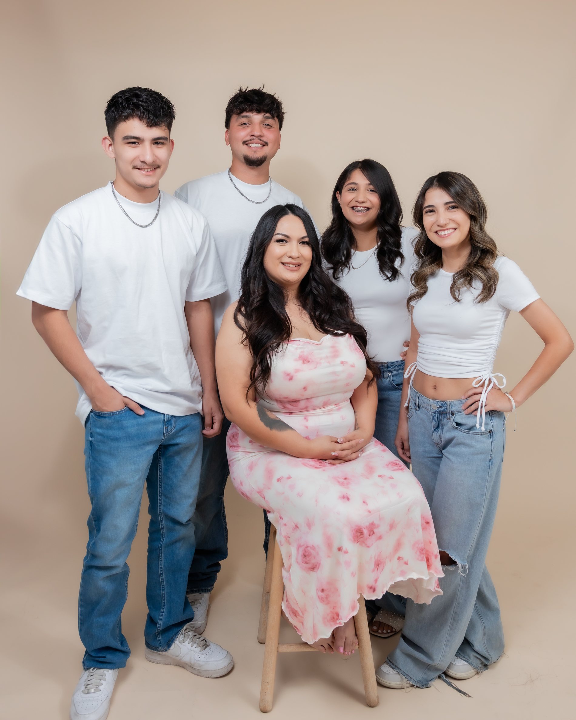 Sonia family portrait by Pak Studios in Arizona family portrait session