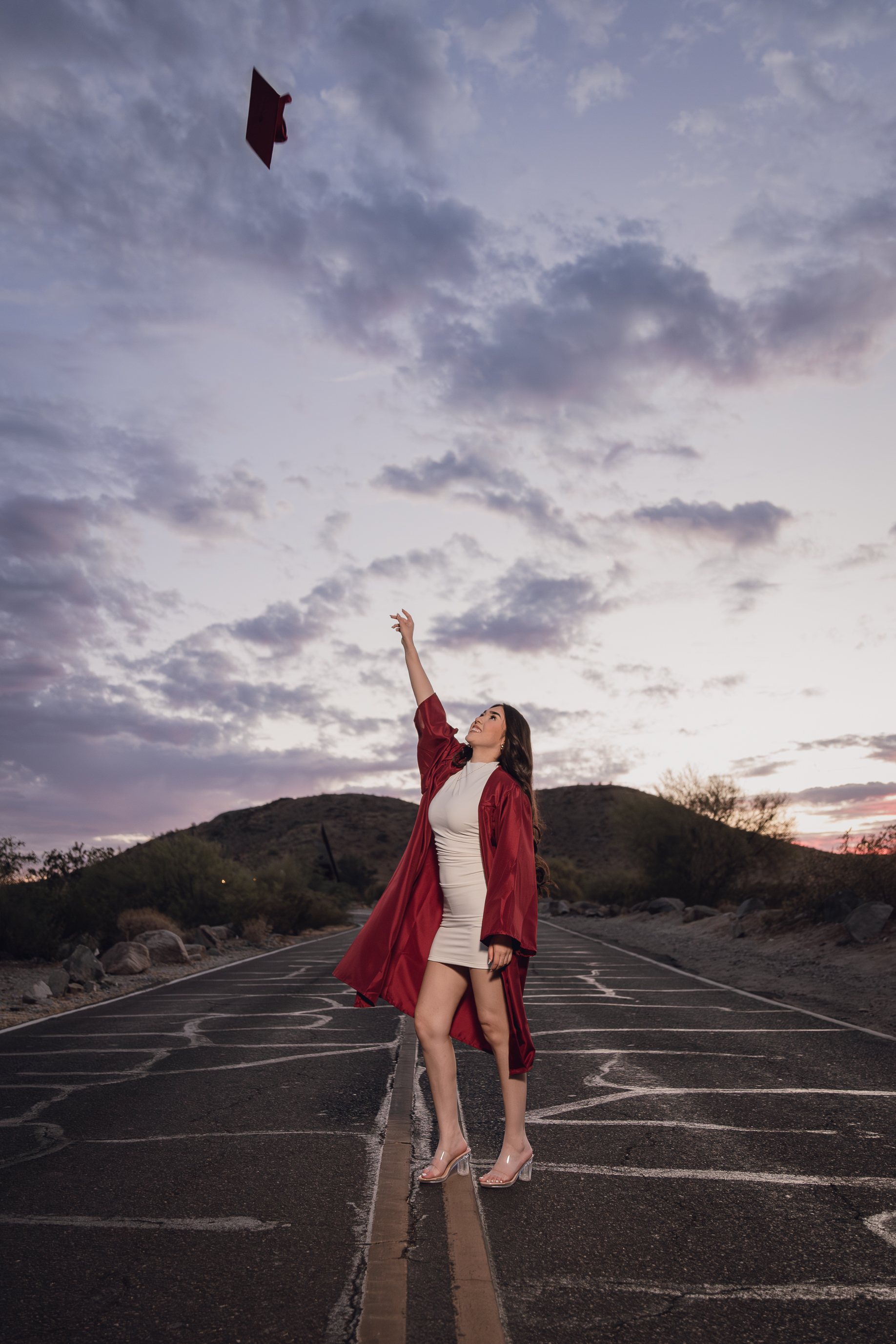 Abreyanna graduation portrait session in Arizona graduation portrait session by Pak Studios