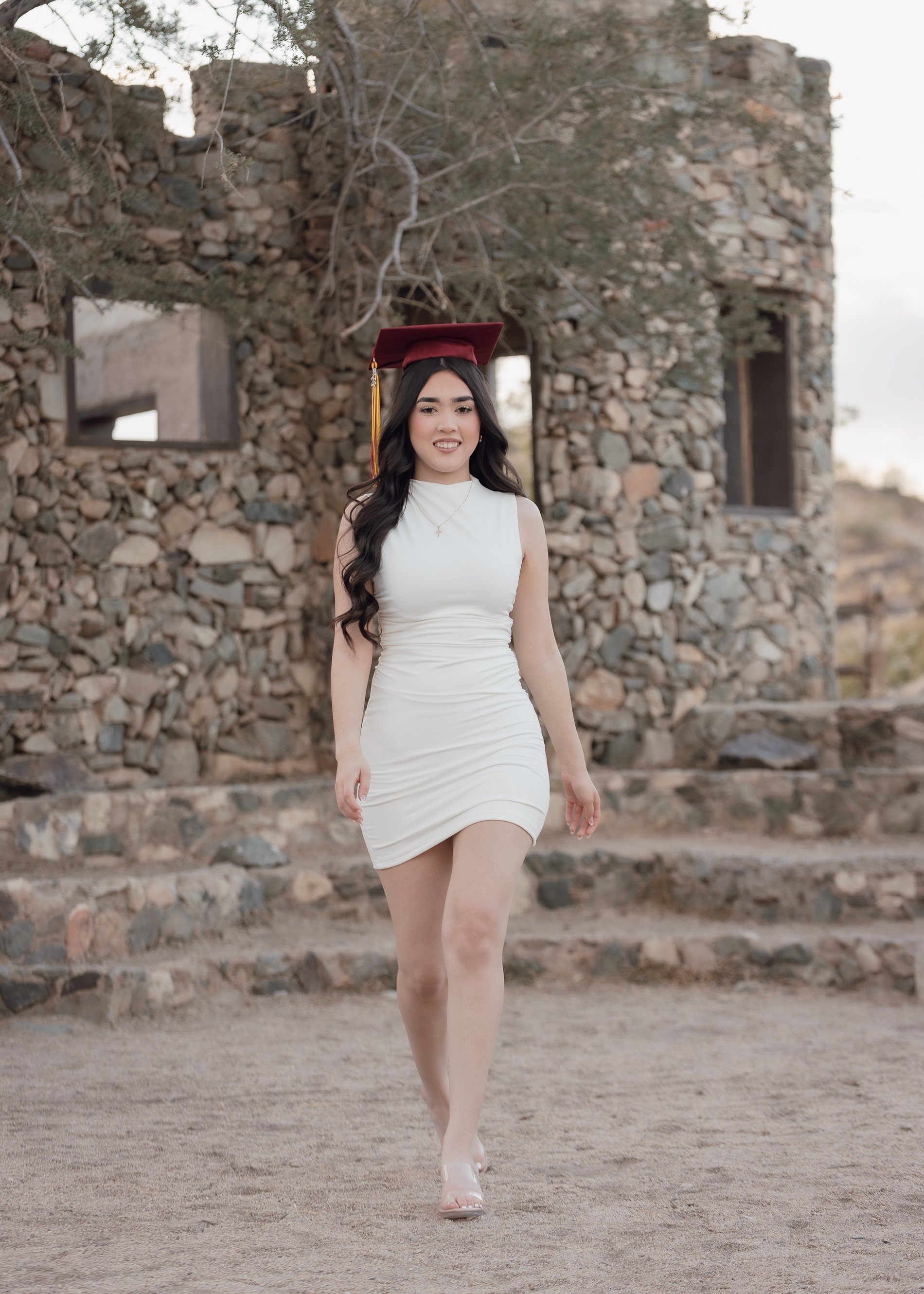 Abreyanna graduation portrait by Pak Studios in Arizona graduation portrait session