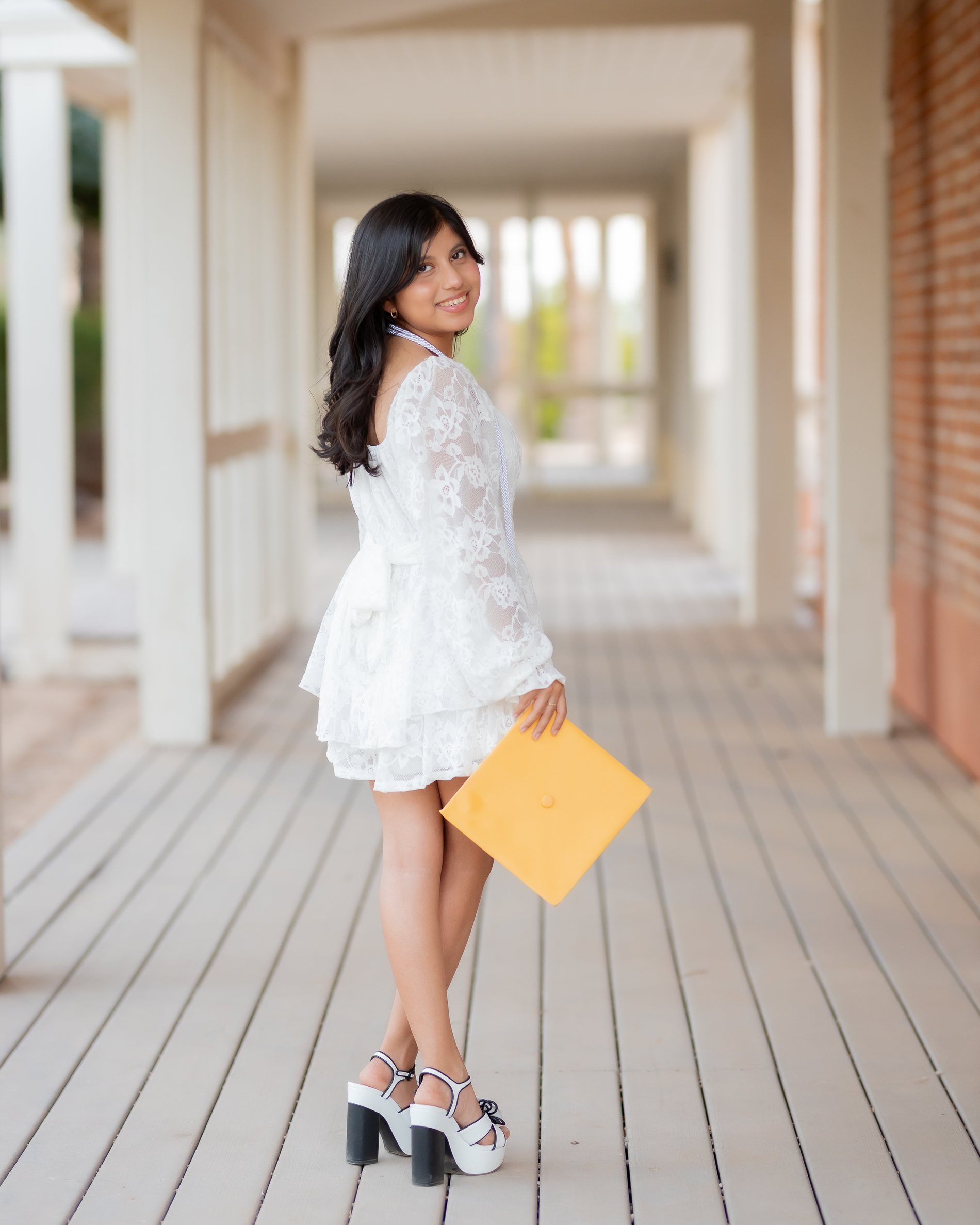 Alexa graduation portrait by Pak Studios in Arizona graduation portrait session