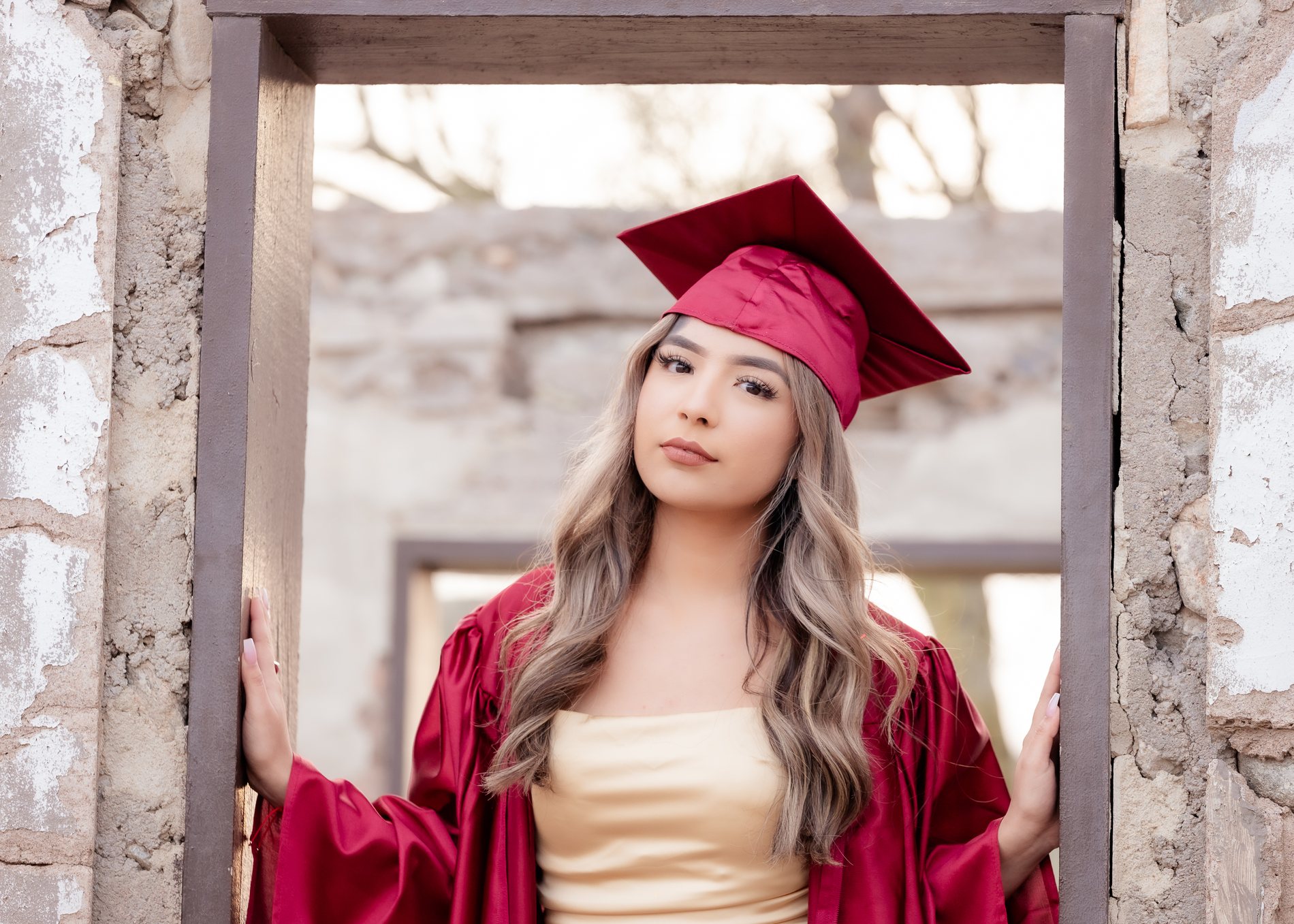 Ashlei graduation portrait by Pak Studios in Arizona graduation portrait session
