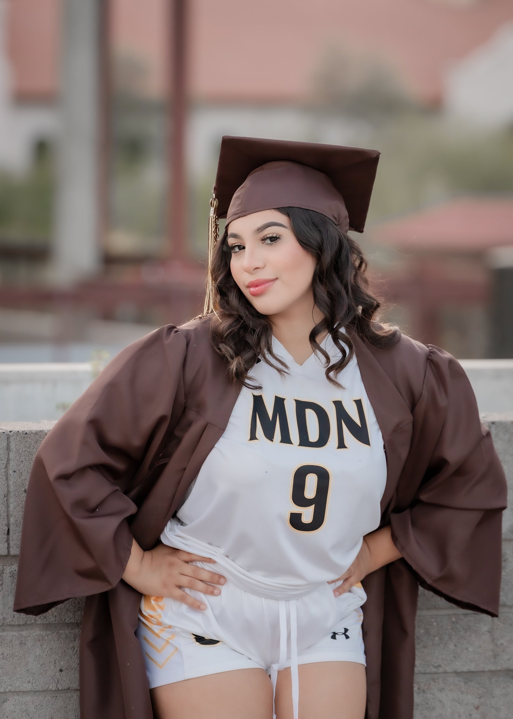 Bella graduation portrait by Pak Studios in Arizona graduation portrait session