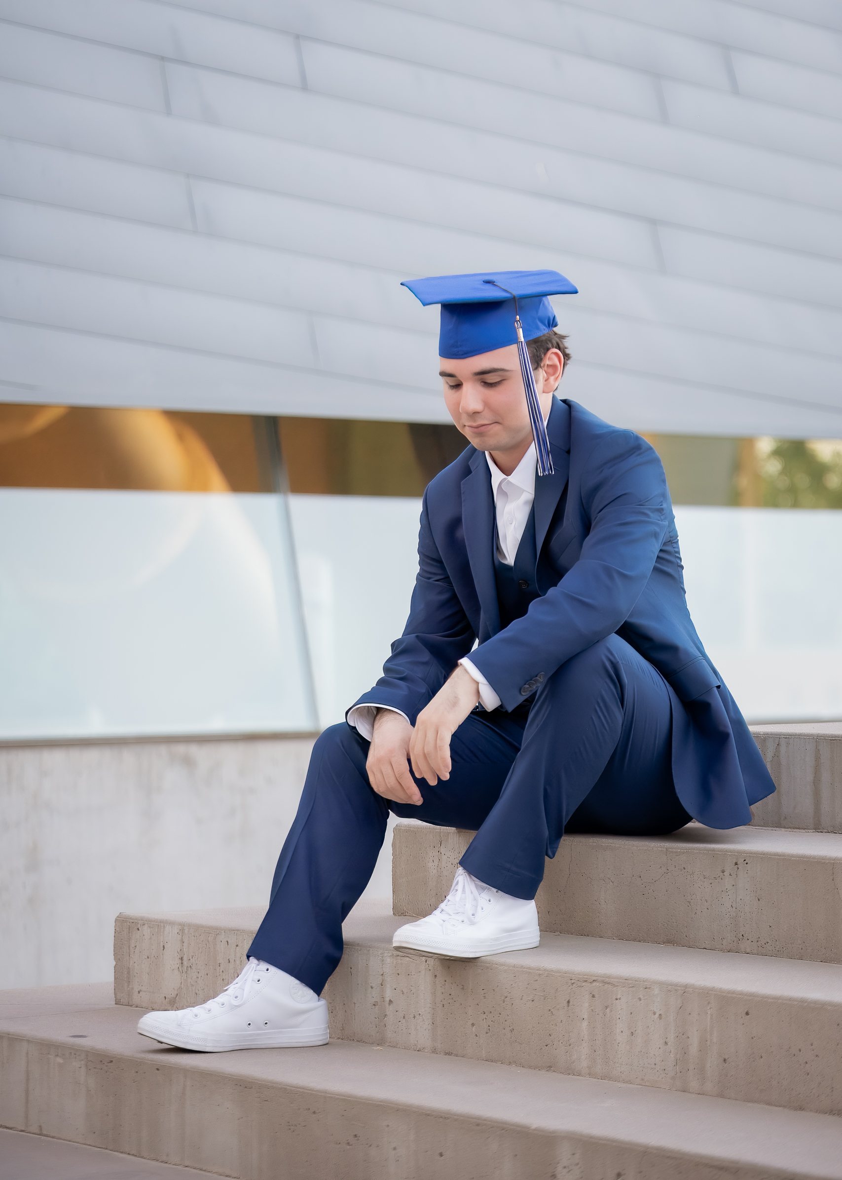 Caleb graduation portrait by Pak Studios in Arizona graduation portrait session