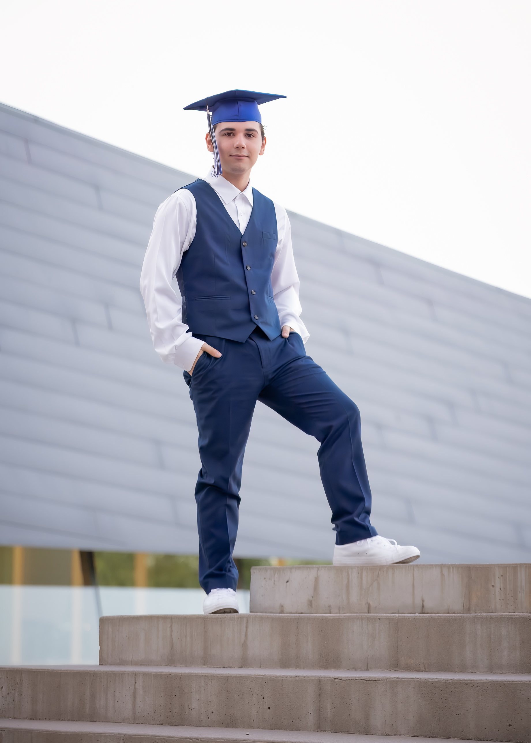 Caleb graduation portrait by Pak Studios in Arizona graduation portrait session
