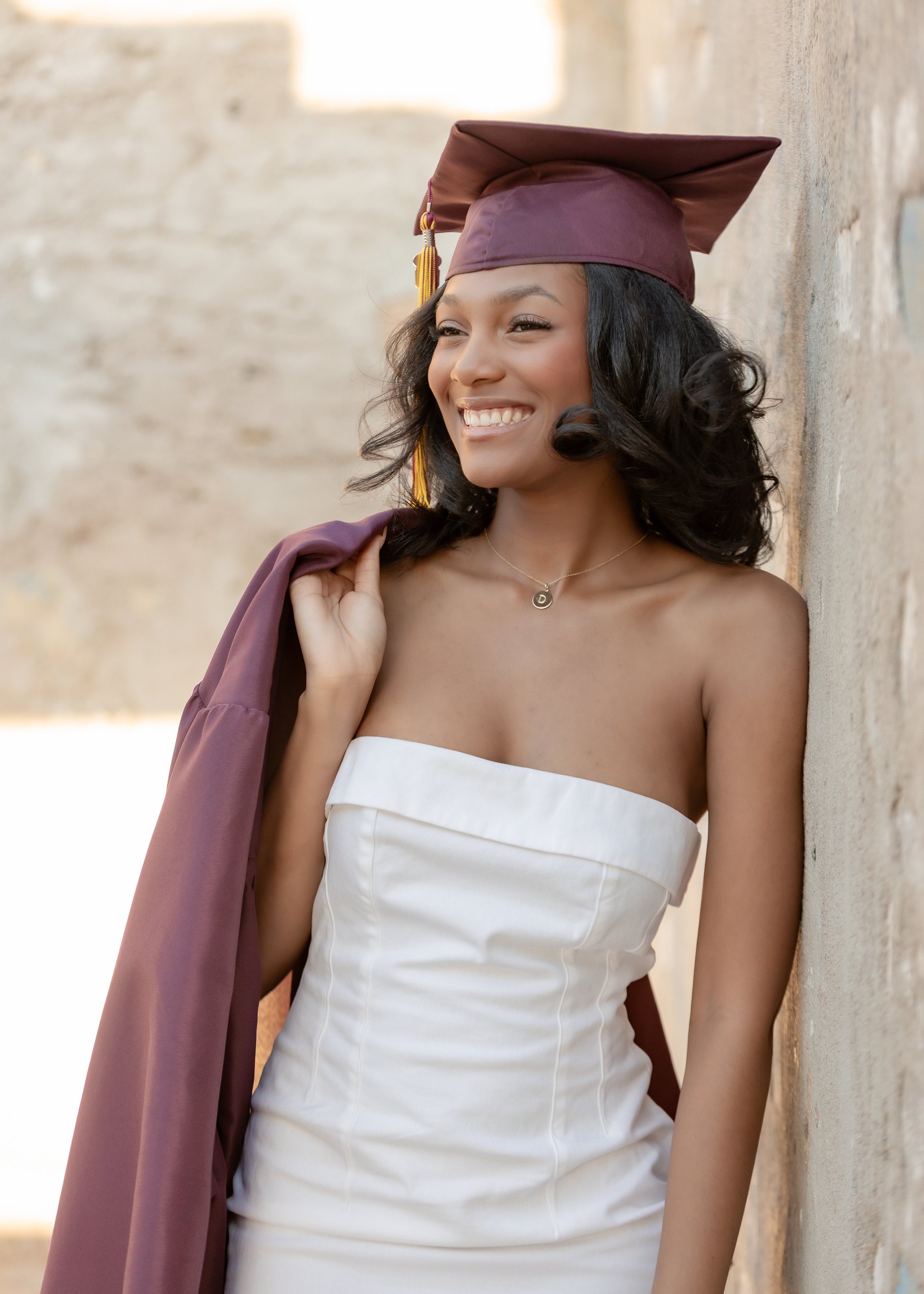 Deanna graduation portrait by Pak Studios in Arizona graduation portrait session