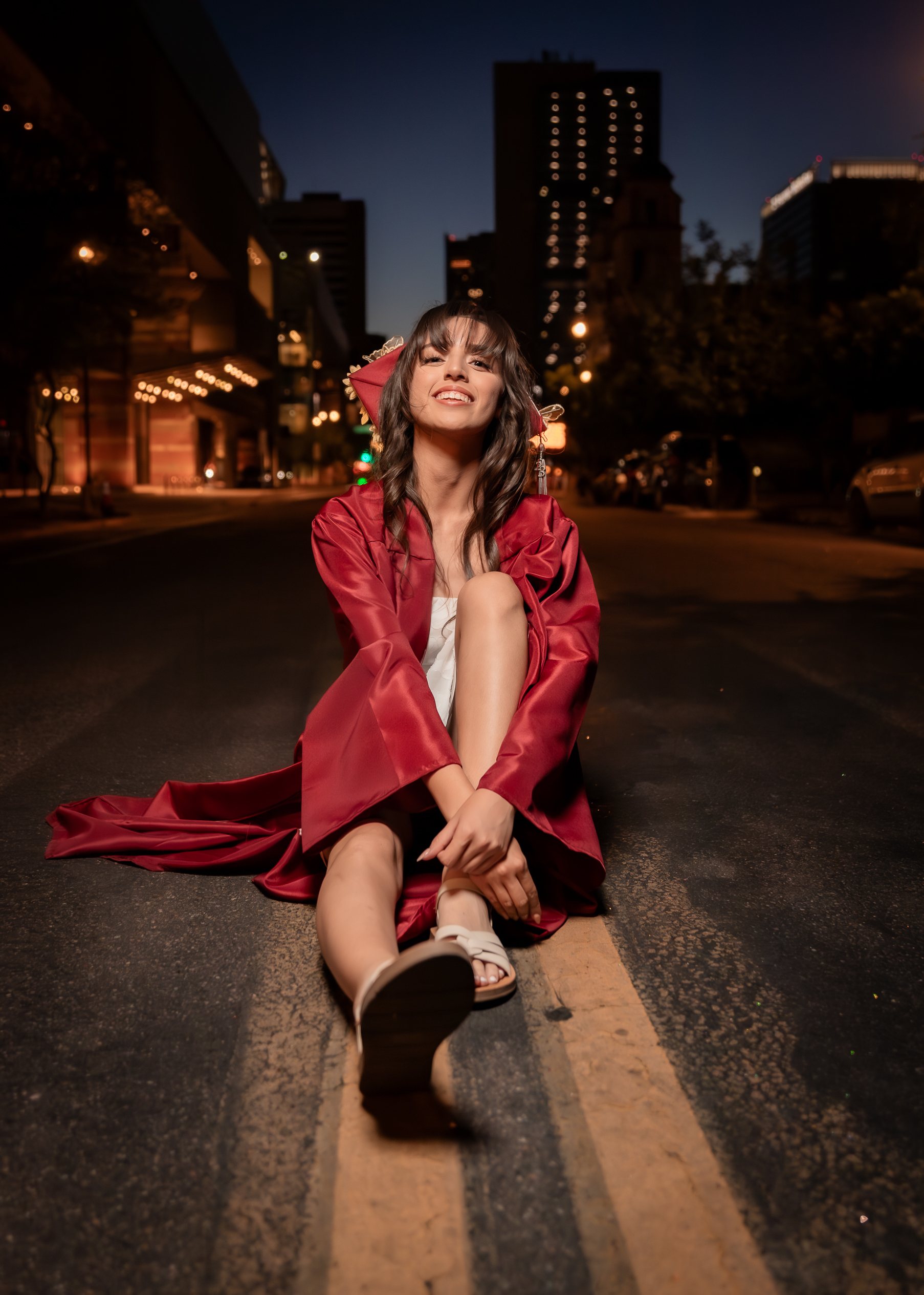 Edith Graduation portrait by Pak Studios