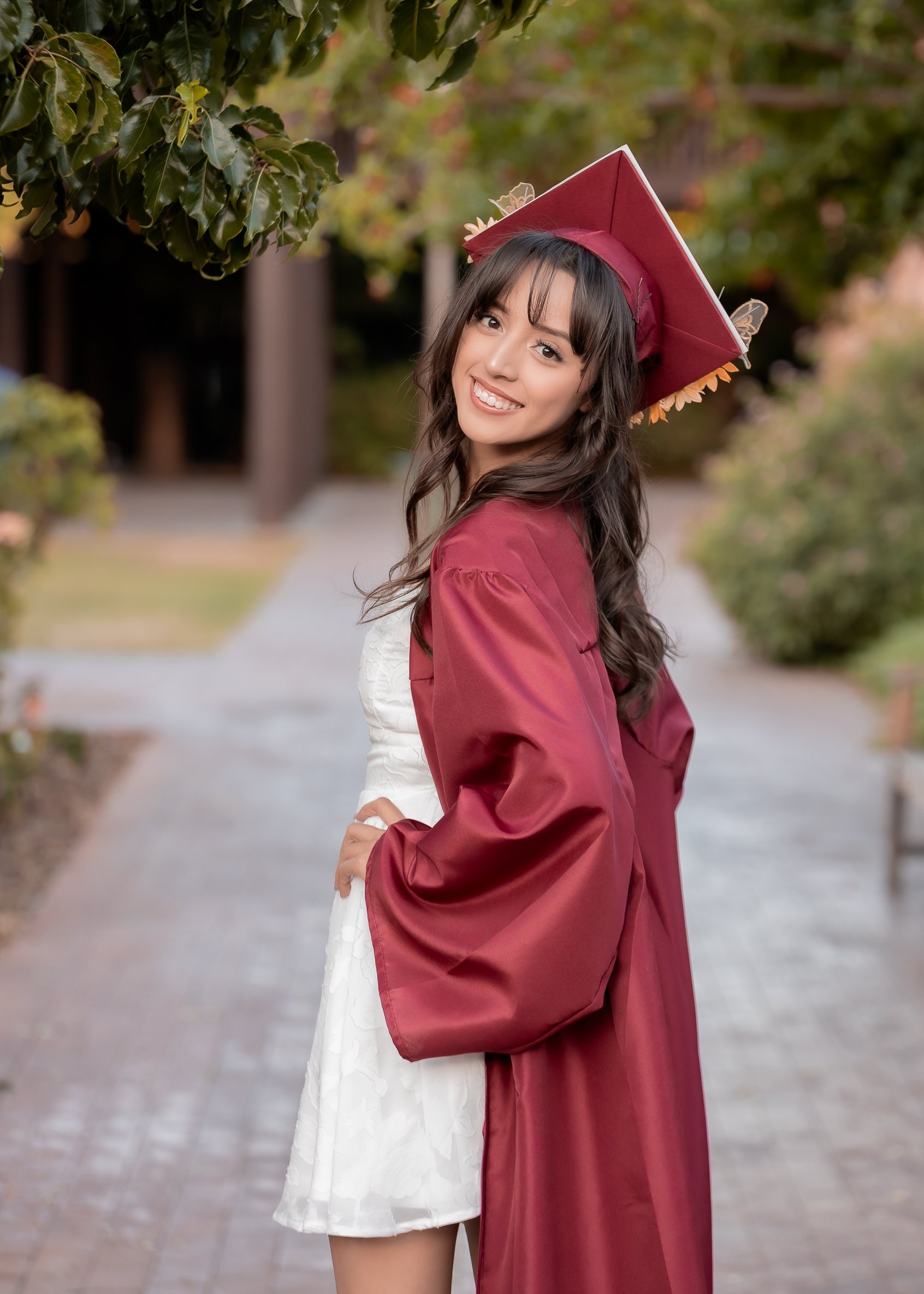 Edith graduation portrait by Pak Studios in Arizona graduation portrait session