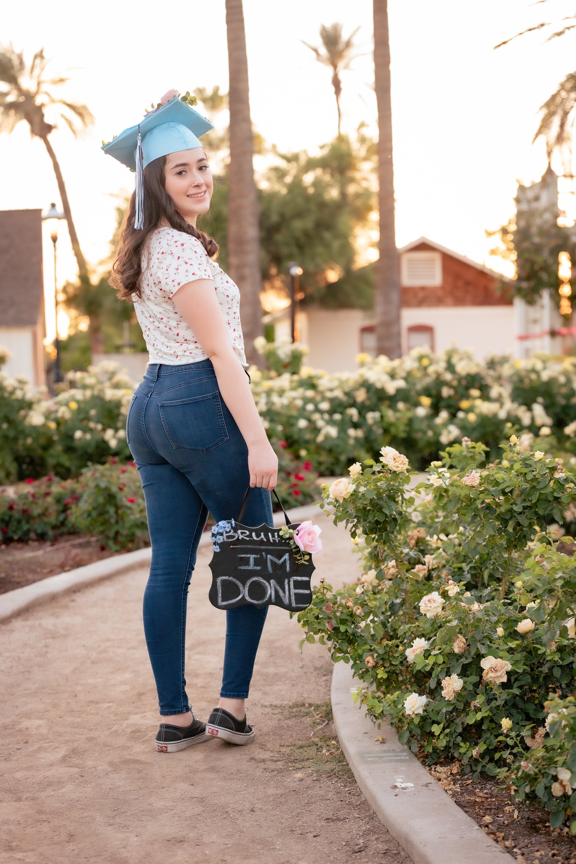 Ellianna graduation portrait session in Arizona graduation portrait session by Pak Studios