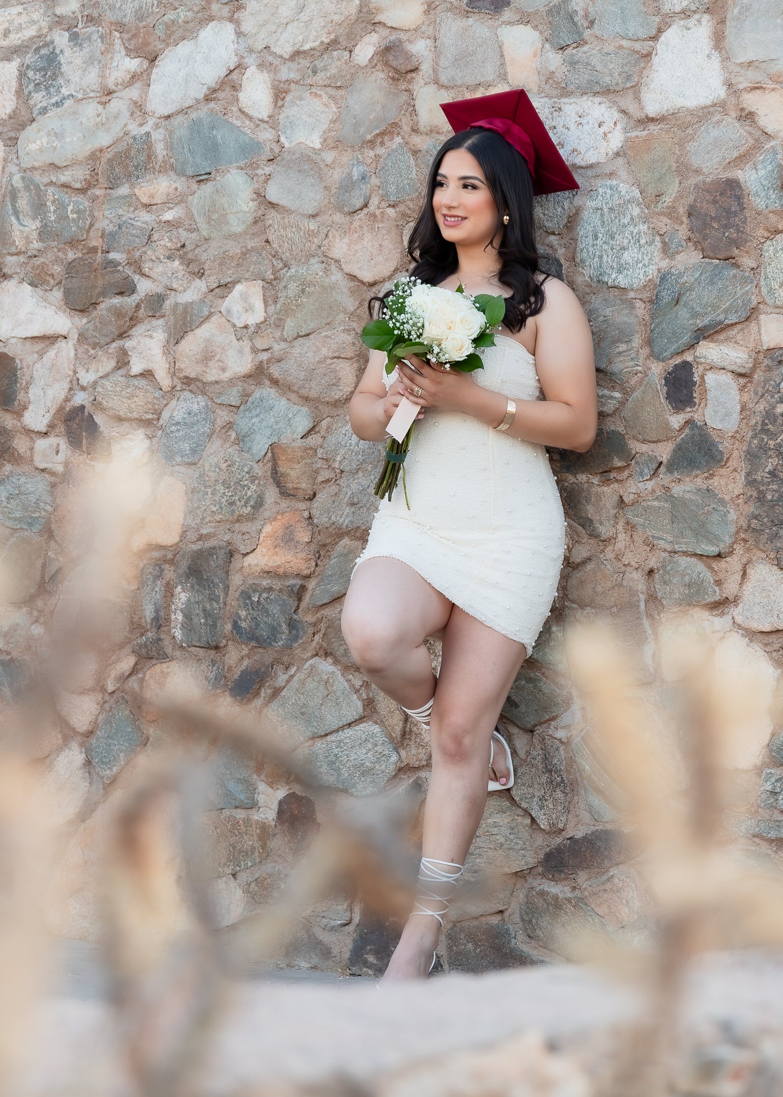 Emily Graduation portrait by Pak Studios