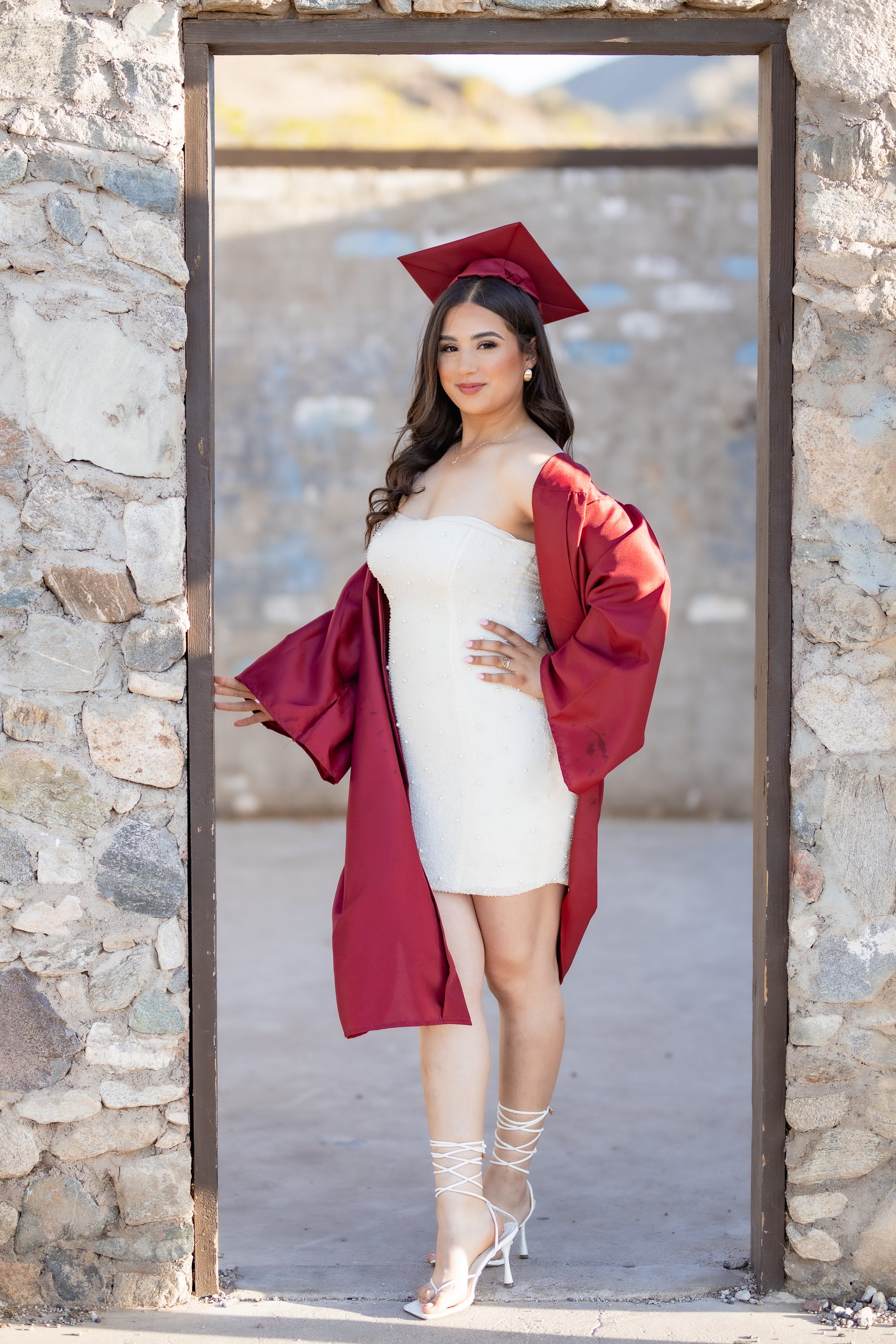 Emily graduation portrait session in Arizona graduation portrait session by Pak Studios