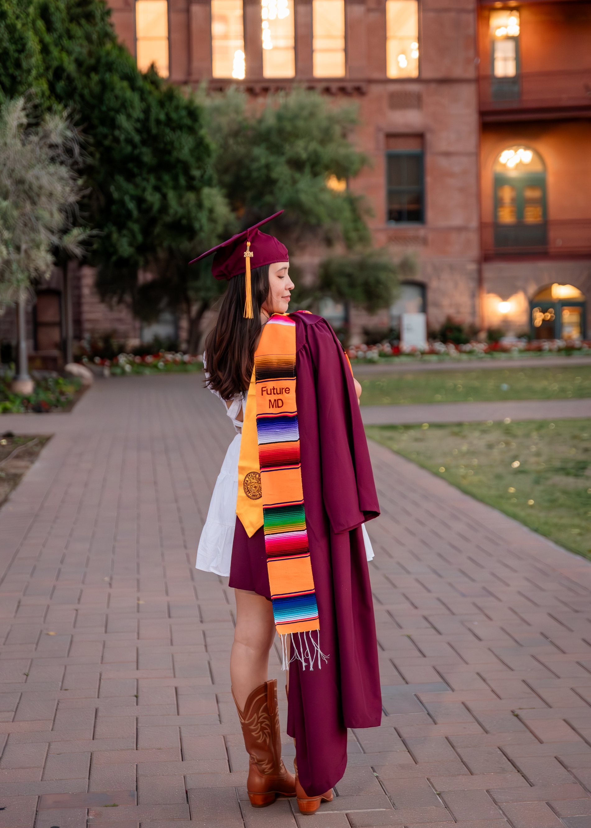 Genesis Graduation portrait by Pak Studios
