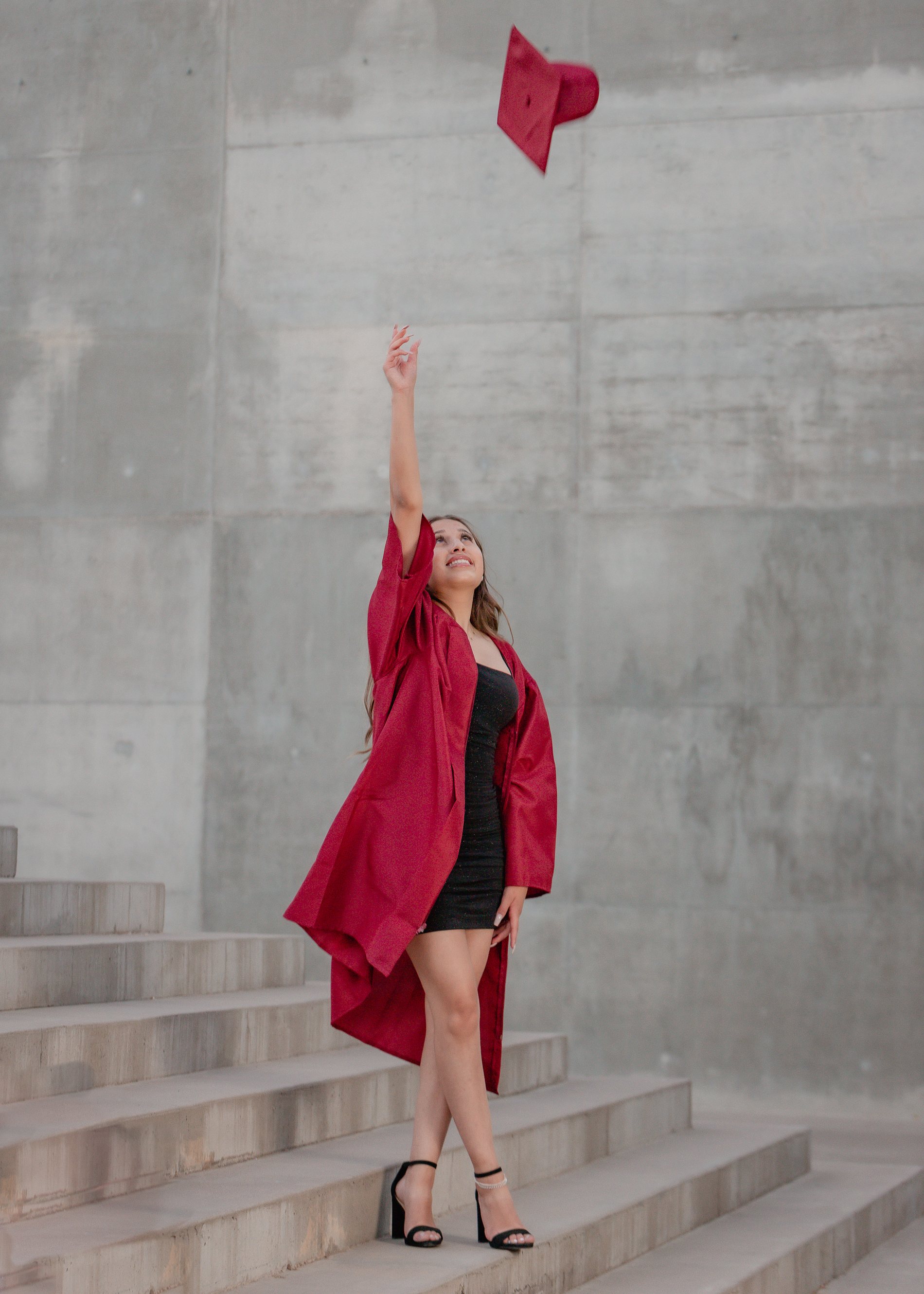 Jaselle Graduation portrait by Pak Studios