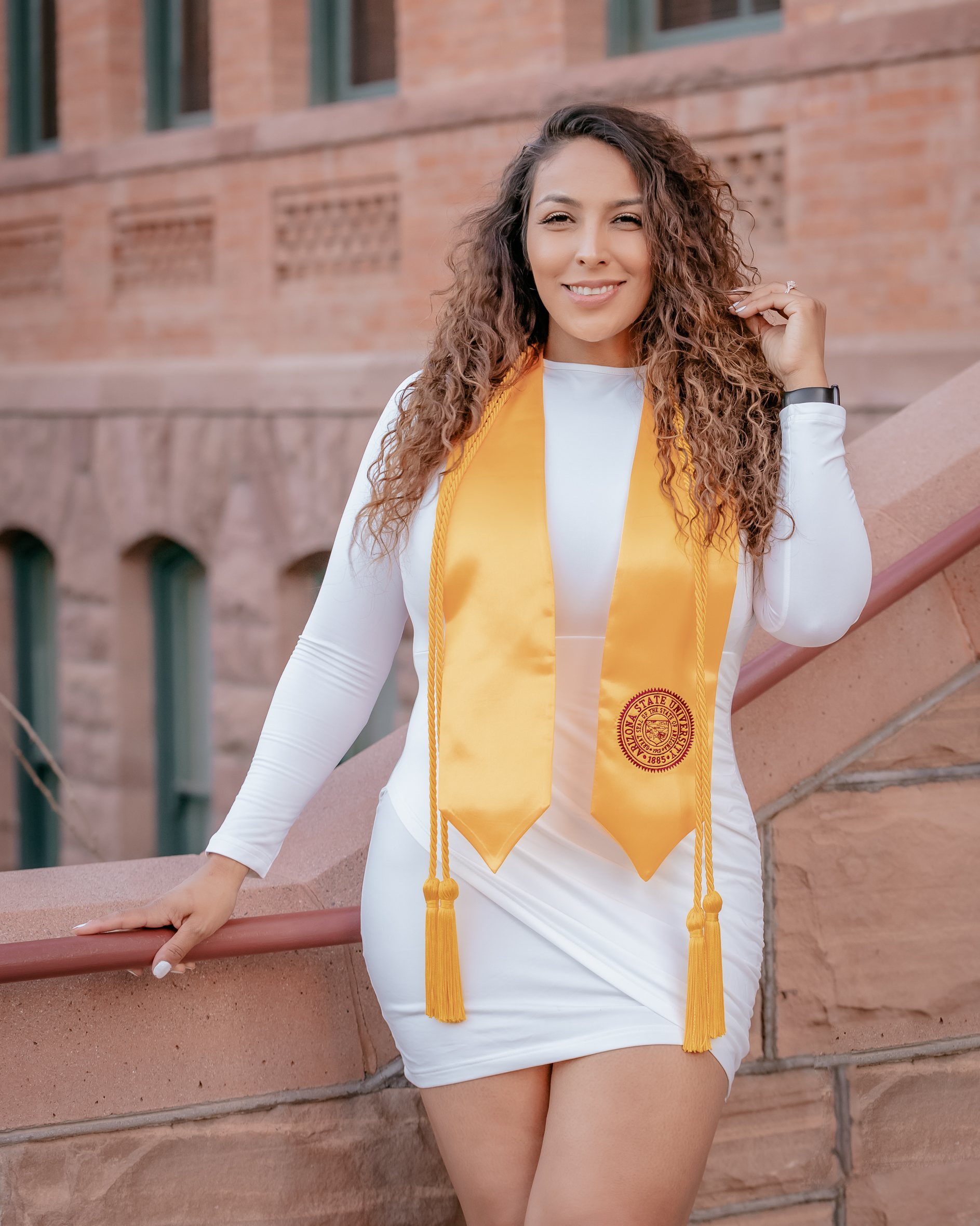 Monica graduation portrait by Pak Studios in Arizona graduation portrait session