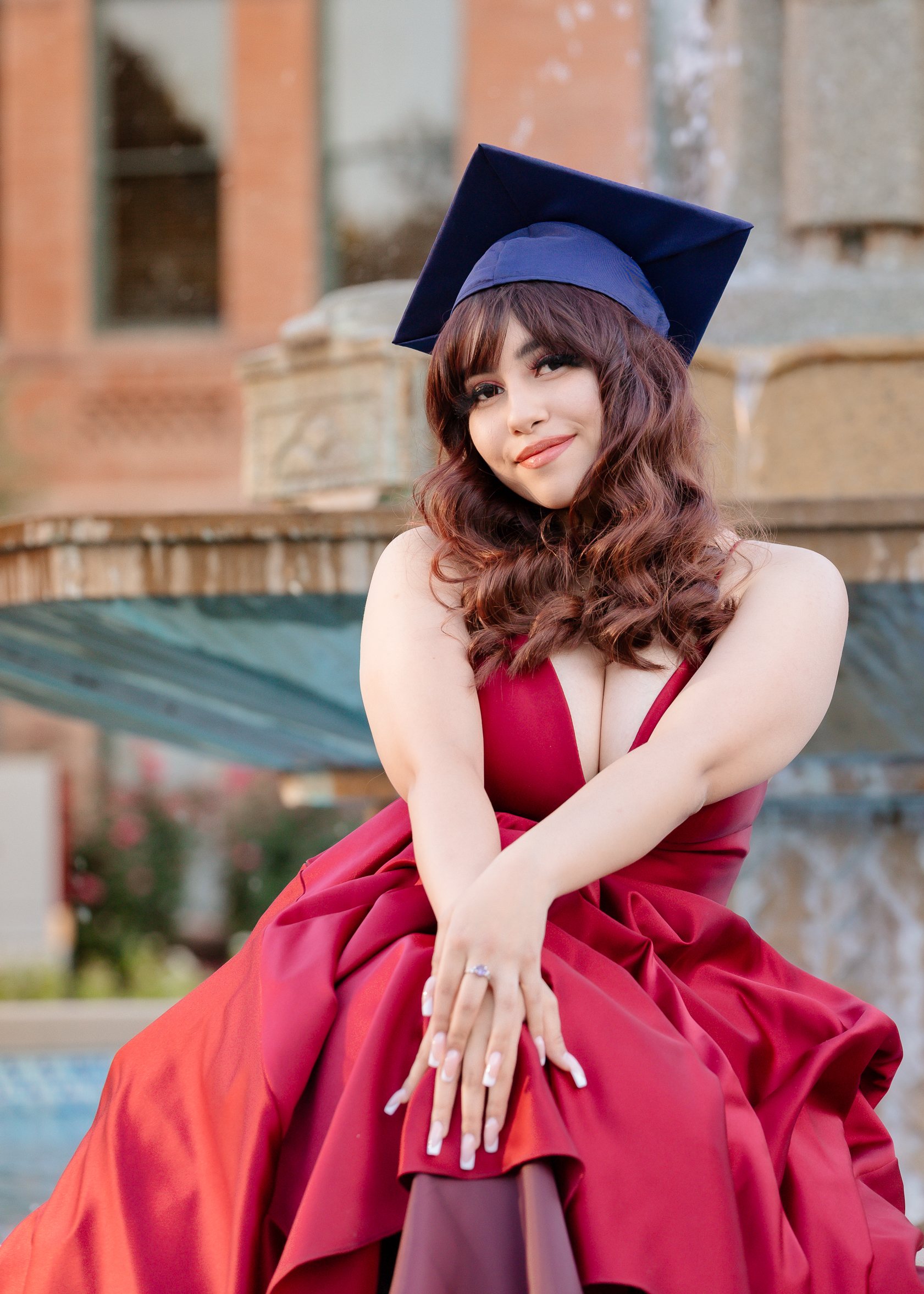 Viviivette Graduation portrait by Pak Studios