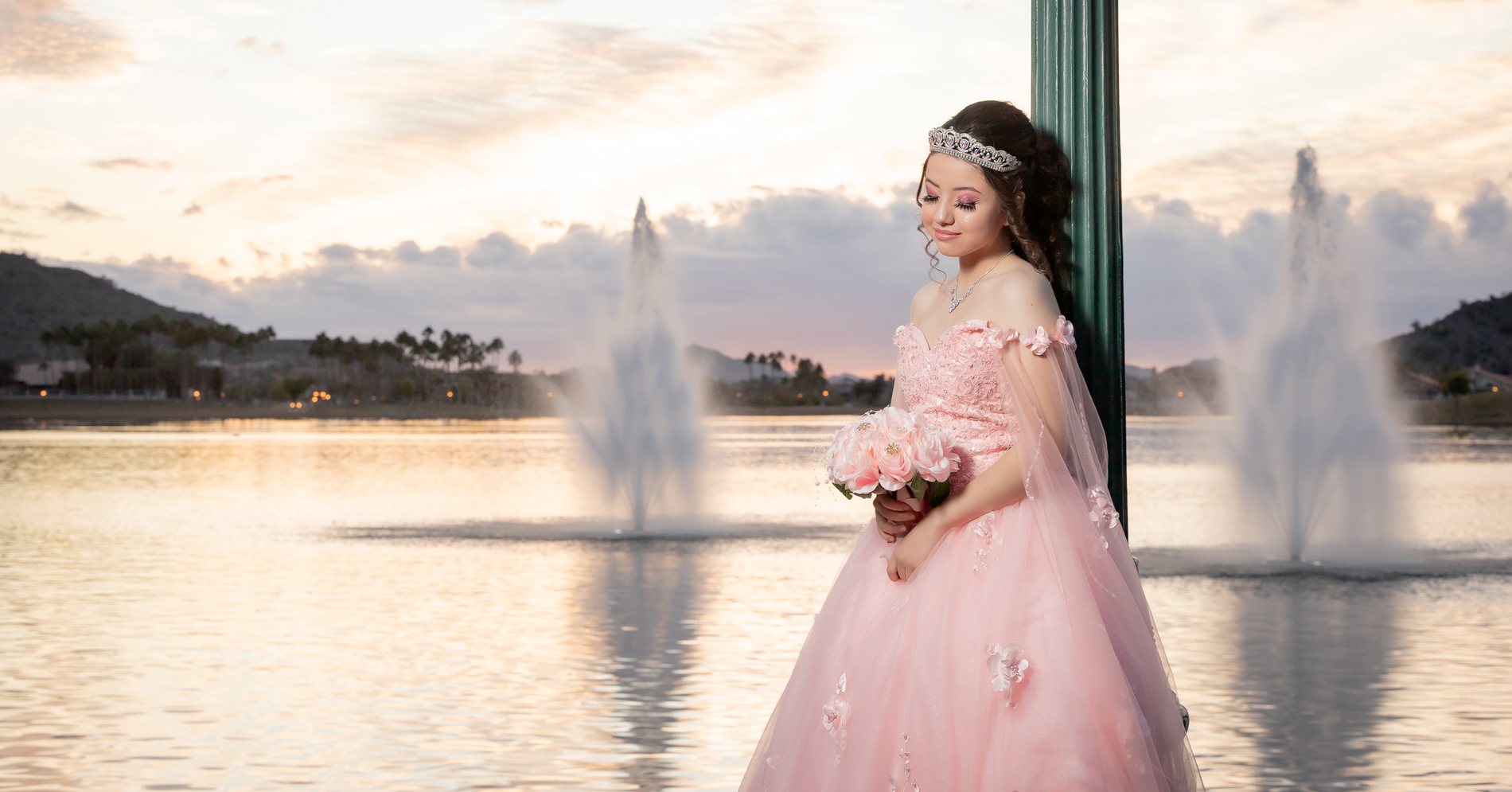 Aailet quinceañera portrait by Pak Studios in Arizona quinceañera portrait session