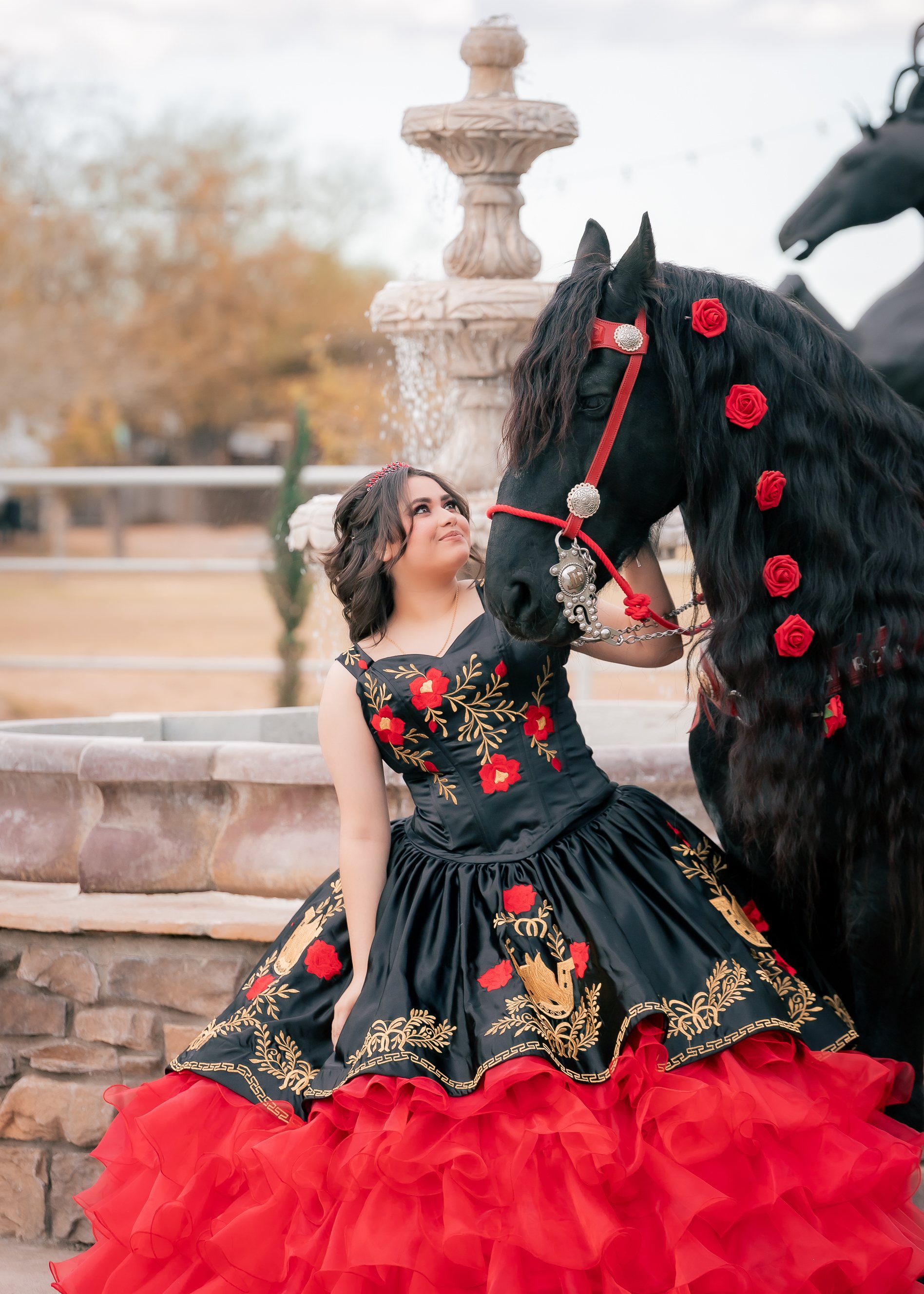 Mia quinceañera portrait session in Arizona quinceañera portrait session by Pak Studios