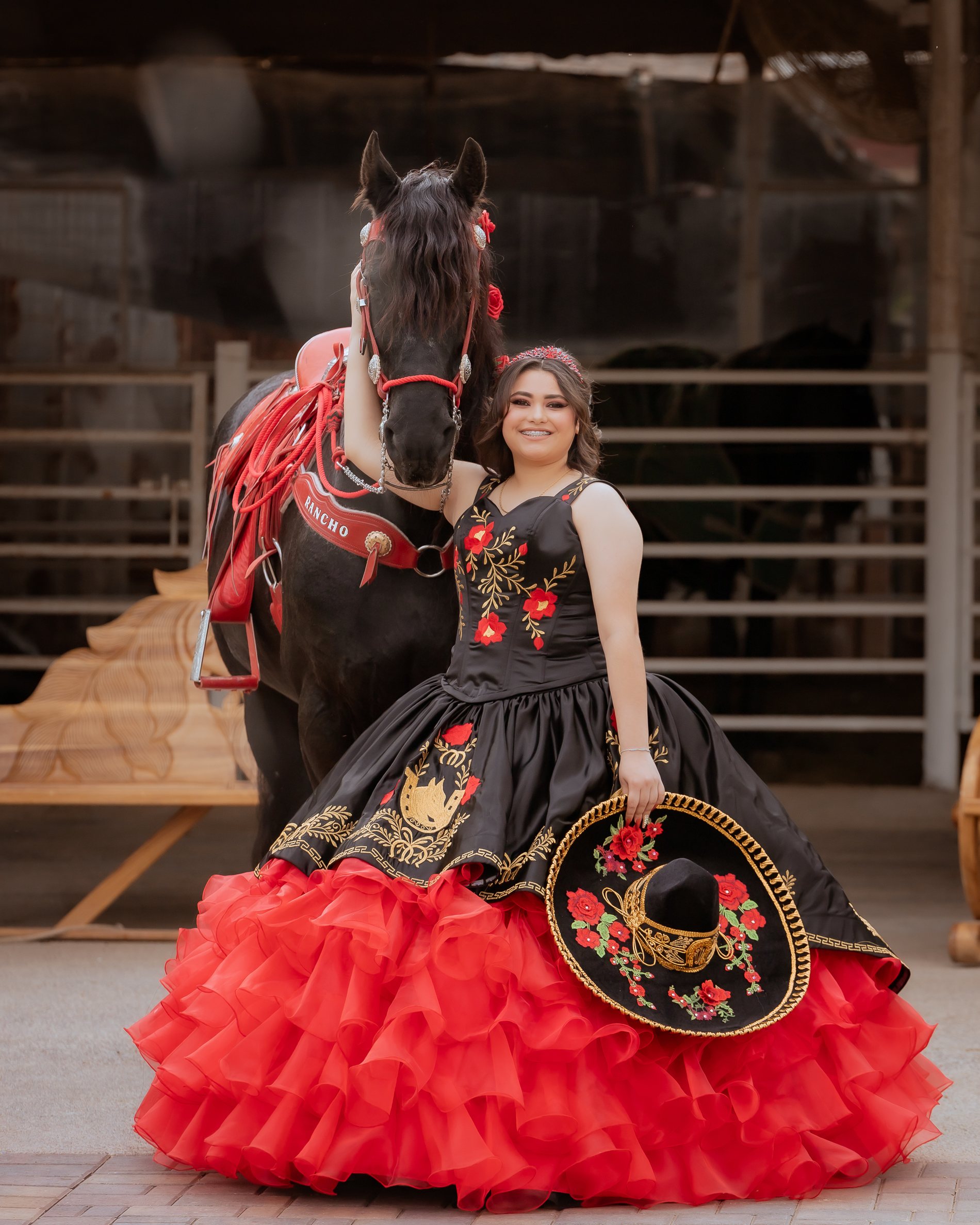 Mia quinceañera portrait by Pak Studios in Arizona quinceañera portrait session